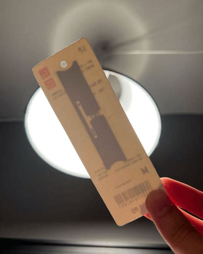 UNIQLO rfid tags